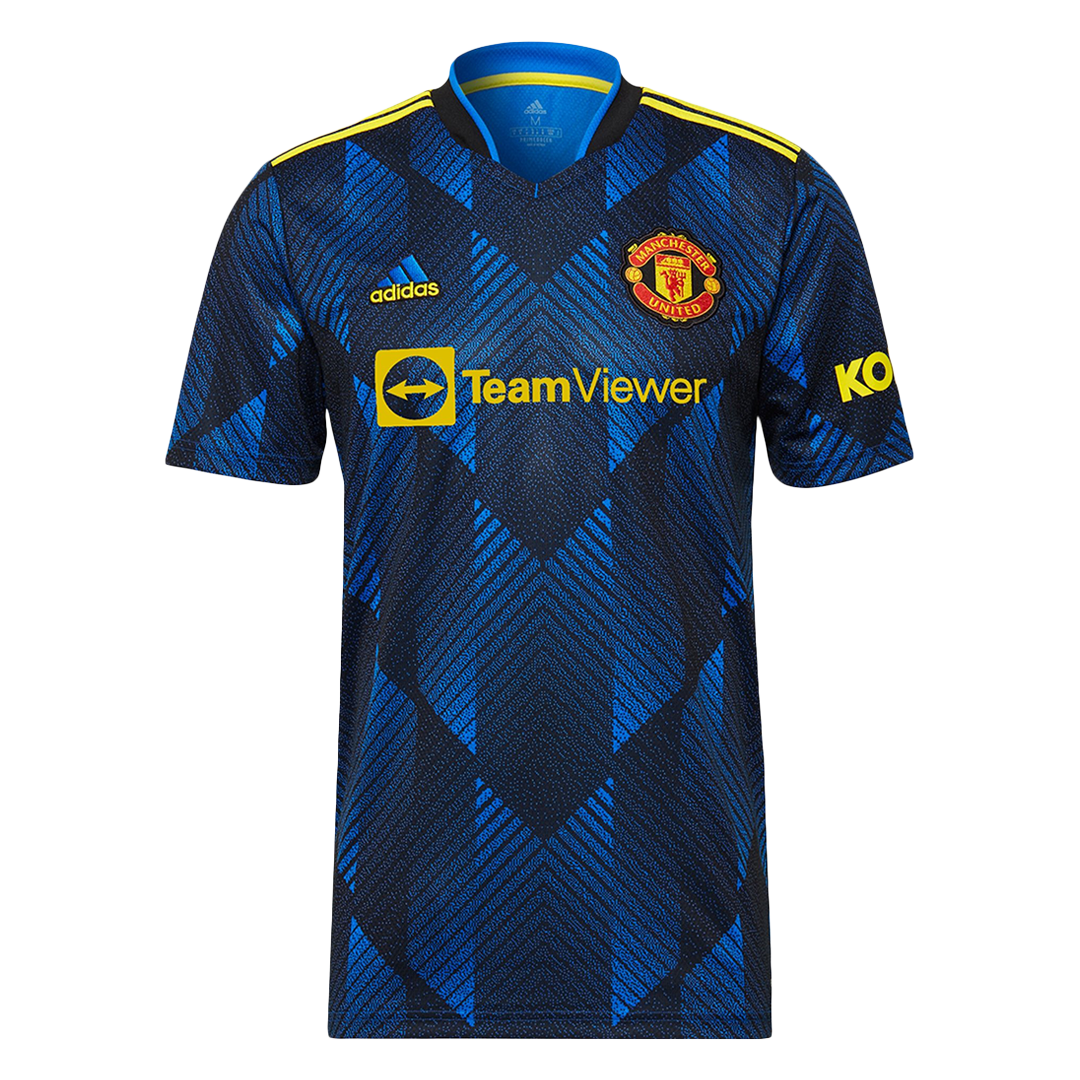 New Manchester United home jersey 21/22 - SANCHO 25 printing, Custom Man  United jersey, Premier League badges