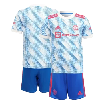 Manchester United Jersey Custom Away Soccer Jersey 2021/22 - bestsoccerstore