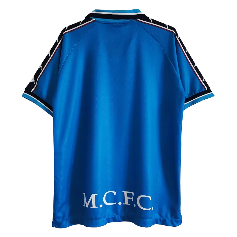 Manchester City Retro Jersey Home Soccer Shirt 1997/99 - bestsoccerstore