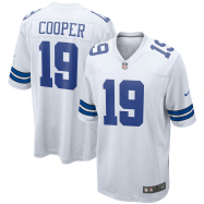 Dallas Cowboys COOPER #19 Nike White Player Game Jersey