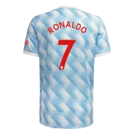 Manchester United Jersey Custom Away RONALDO #7 Soccer Jersey 2021/22 - bestsoccerstore