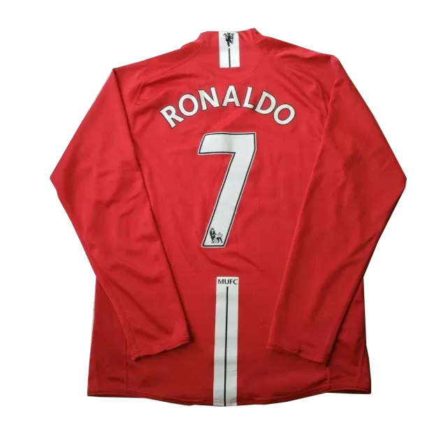 Manchester United Jersey Custom Home RONALDO #7 Soccer Jersey 2021/22