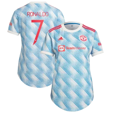 Manchester United Jersey Custom Away RONALDO #7 Soccer Jersey 2021/22- UCL Edition - bestsoccerstore