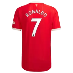 Manchester United Jersey RONALDO #7 Custom Home Soccer Jersey 2021/22 - bestsoccerstore