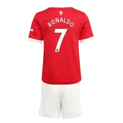 Manchester United Jersey RONALDO #7 Custom Home Soccer Jersey 2021/22 - bestsoccerstore
