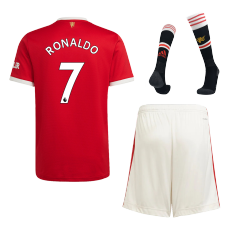 Manchester United Jersey RONALDO #7 Custom Home Soccer Jersey 2021/22