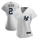 Women's New York Yankees Derek Jeter #2 MLB Jersey 2020