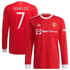 Manchester United Jersey RONALDO #7 Custom Home Soccer Jersey 2021/22 - UCL Edition - bestsoccerstore