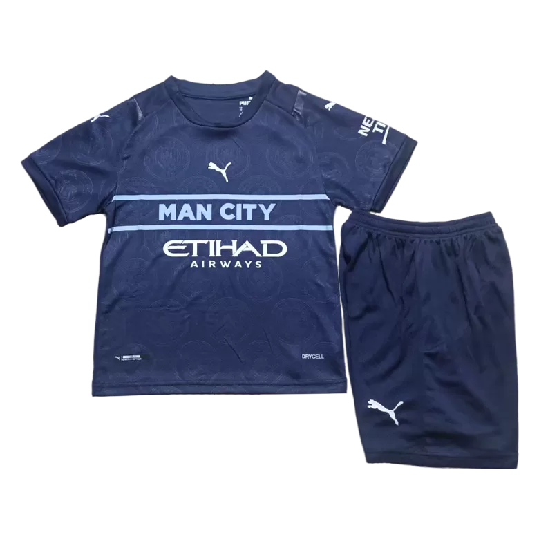 Manchester City Jersey Third Away Kids Soccer Jersey 2021/22