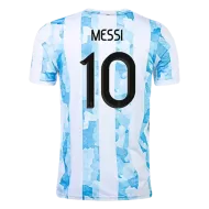 Argentina Jersey Custom Home MESSI #10 Soccer Jersey 2021 - bestsoccerstore