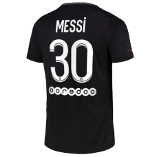 PSG Jersey Custom Third Away Messi #30 Soccer Jersey 2021/22