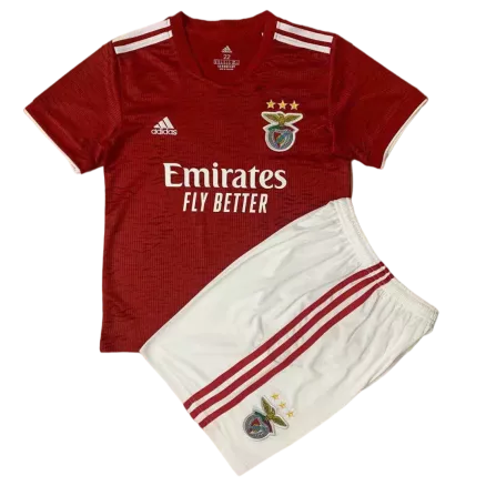 Kid's Benfica Jersey Custom Home Soccer Soccer Kits 2021/22 - bestsoccerstore