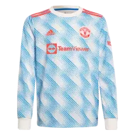 Manchester United Jersey Custom Away Soccer Jersey 2021/22 - bestsoccerstore
