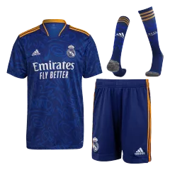 Real Madrid Jersey Custom Away Soccer Jersey 2021/22 - bestsoccerstore