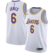 Los Angeles Lakers Jersey LeBron James #6 NBA Jersey 2020/21