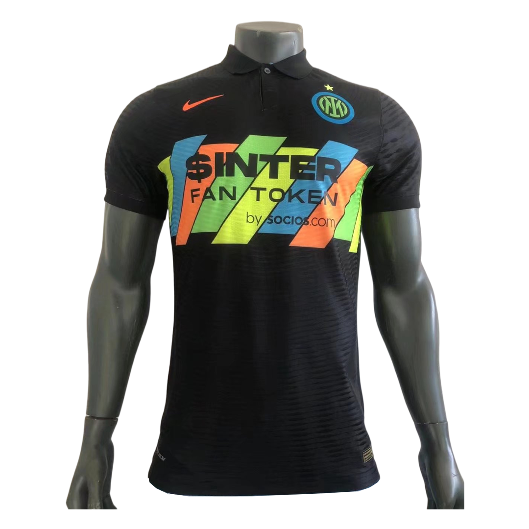 Nike 2021-22 Inter Milan Third Jersey - Black в 2023 г