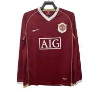 Manchester United Jersey Custom Home Soccer Jersey 2006/07 - bestsoccerstore