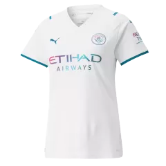 Manchester City Jersey Custom Soccer Jersey Away 2021/22 - bestsoccerstore