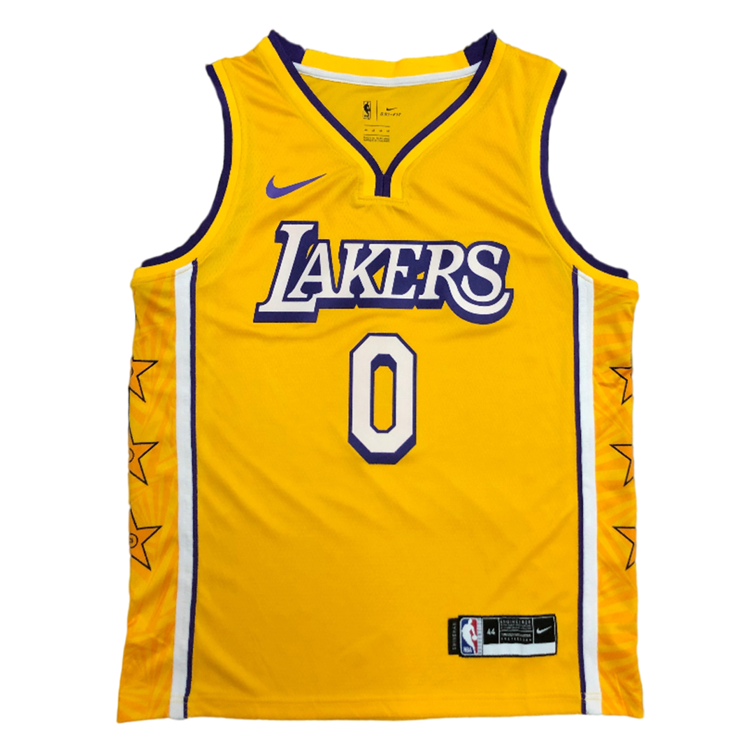 Los Angeles Lakers Jersey Westbrook #0 NBA Jersey
