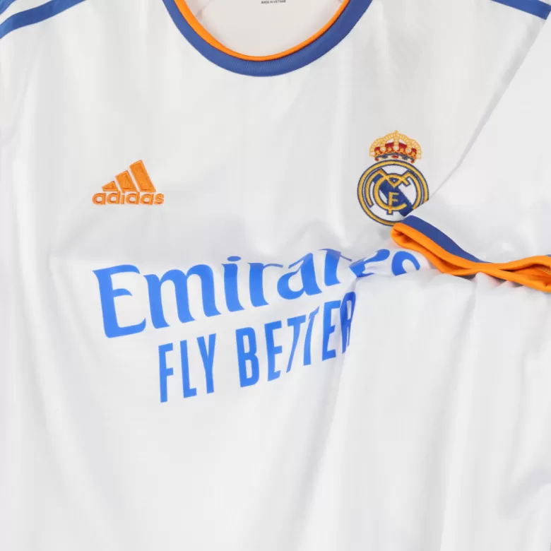 Real Madrid Jersey Custom Soccer Jersey Home 2021/22