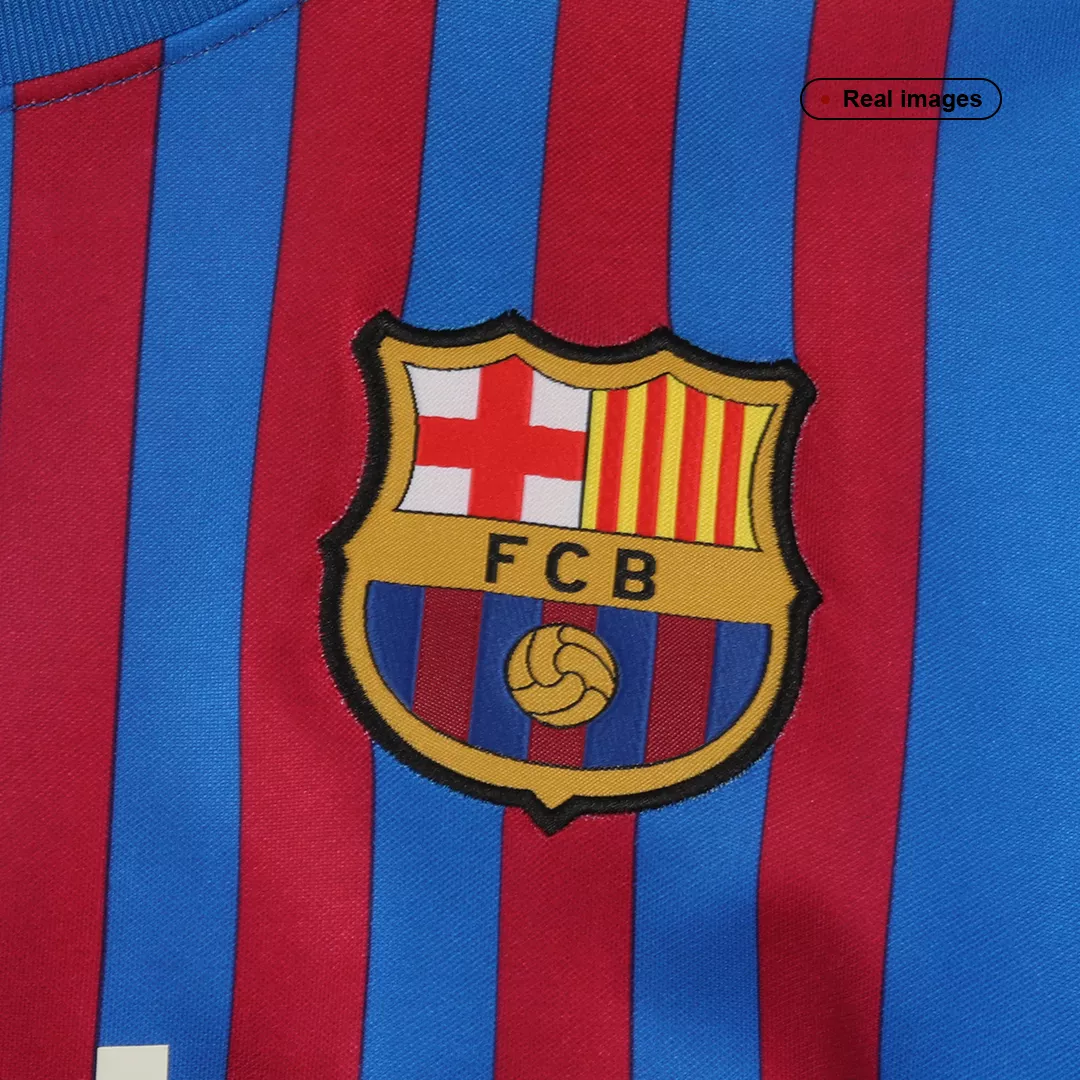 Barcelona Jersey Custom Soccer Jersey Home 2021/22 - bestsoccerstore