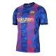 Barcelona Jersey Custom Third Away Soccer Jersey 2021/22 - bestsoccerstore