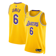 Los Angeles Lakers Jersey LeBron James #6 NBA Jersey