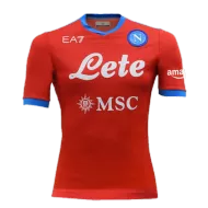 Napoli Jersey Custom Fourth Away Soccer Jersey 2021/22 - bestsoccerstore