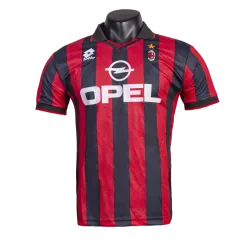 AC Milan Jersey Home Soccer Jersey 1995/96 - bestsoccerstore