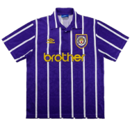 Manchester City Jersey Away Soccer Jersey 1993