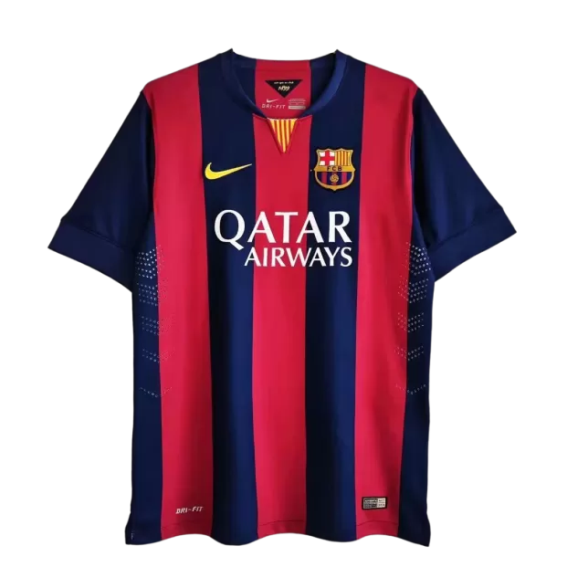 2014-15 Barcelona FC Home S/S No.11 Neymar 2015 UEFA CL Final 14-15 FCB  jersey M