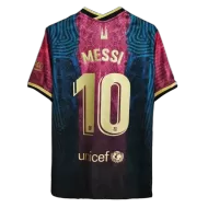 Barcelona Jersey MESSI #10 Pre-Match Soccer Jersey 2021/22 - bestsoccerstore