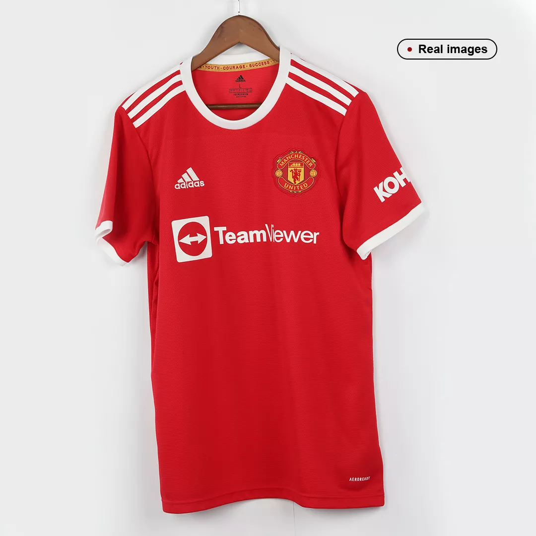 Manchester United Jersey Custom Soccer Jersey Home 2021/22 - bestsoccerstore