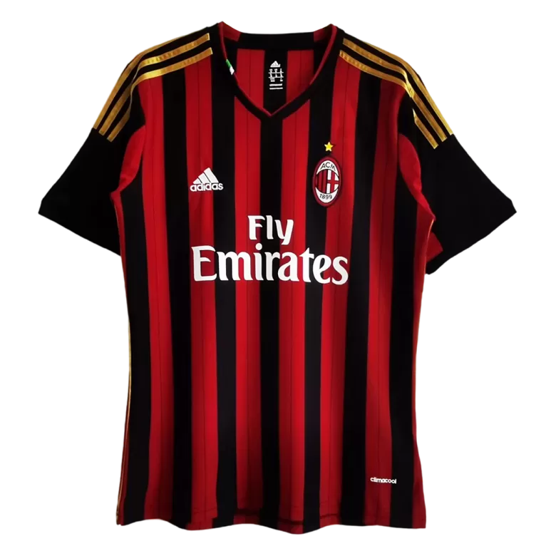 AC Milan Jersey Home Soccer Jersey 2013/14 - bestsoccerstore