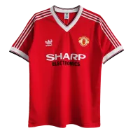 Manchester United Jersey Home Soccer Jersey 1983 - bestsoccerstore