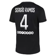 PSG Jersey Custom SERGIO RAMOS #4 Soccer Jersey Third Away 2021/22 - bestsoccerstore