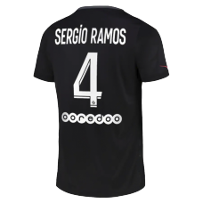 PSG Jersey Custom SERGiO RAMOS #4 Soccer Jersey Third Away 2021/22
