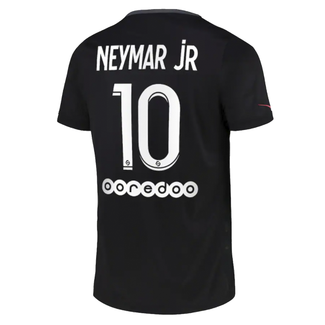 neymar jr psg black jersey