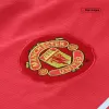 SCHOLES #18 Manchester United Retro Jersey Home Soccer Shirt 2007/08  - bestsoccerstore