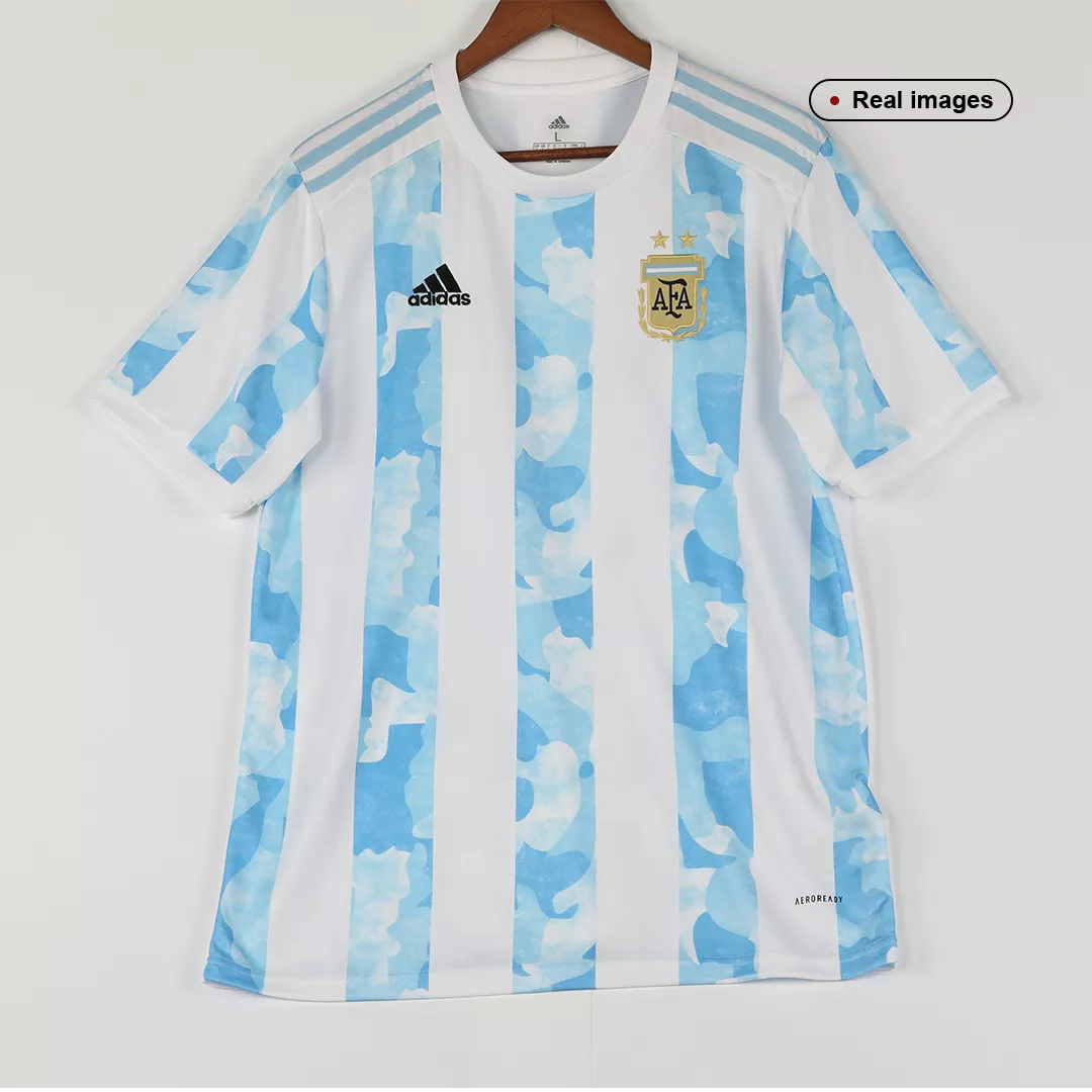 Argentina Jersey Custom Home MESSI #10 Soccer Jersey 2021 - bestsoccerstore