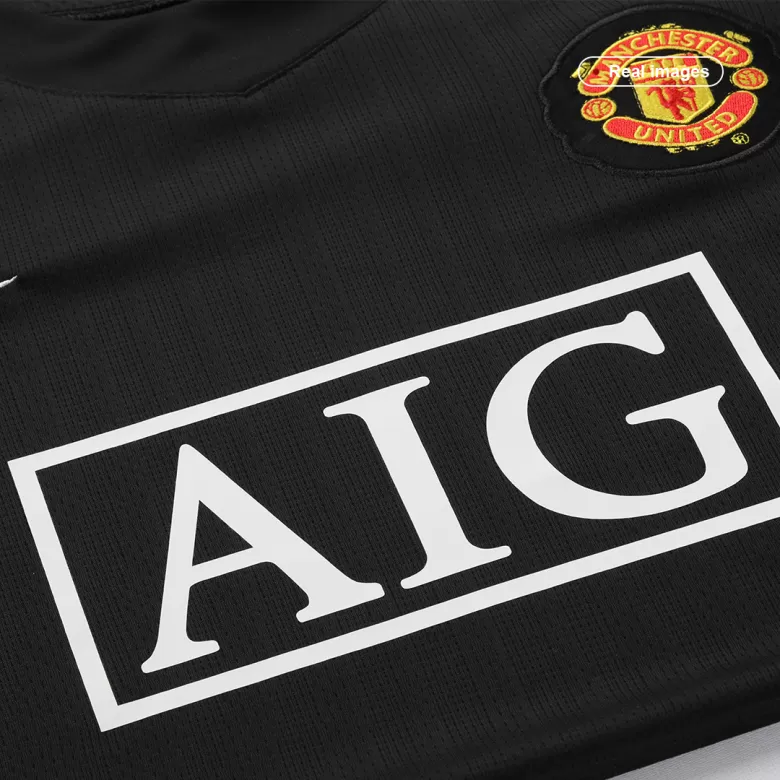 Manchester United Jersey Custom Away Soccer Jersey 2007/08 - bestsoccerstore