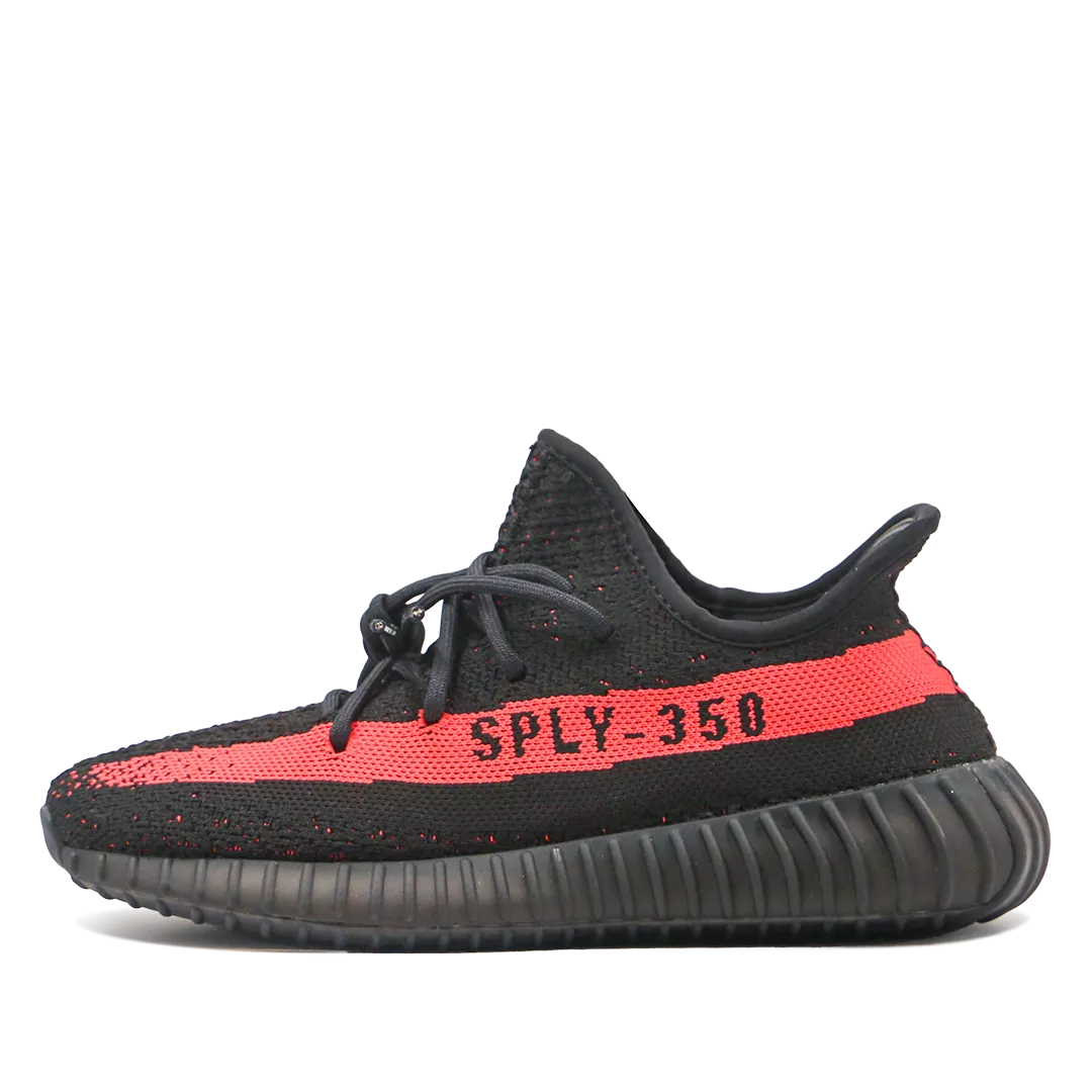 Yeezy Boost 350 V2 Red Stripe Cleat-BlackRed - bestsoccerstore