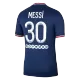 PSG Jersey Custom Home Messi #30 Soccer Jersey 2021/22 - bestsoccerstore
