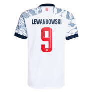 Bayern Munich Jersey Custom Third Away LEWANDOWSKI #9 Soccer Jersey 2021/22