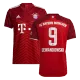 Bayern Munich Jersey Custom Home LEWANDOWSKI #9 Soccer Jersey 2021/22 - bestsoccerstore