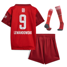 Bayern Munich Jersey LEWANDOWSKI #9 Custom Home Soccer Jersey 2021/22