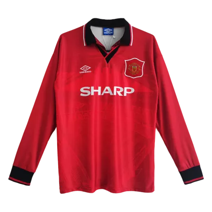 Manchester United Jersey Home Soccer Jersey 1994/96 - bestsoccerstore