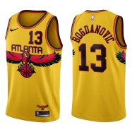 Atlanta Hawks Jersey Bogdan Bogdanovic #13 NBA Jersey 2021/22