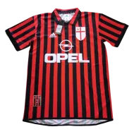 AC Milan Jersey Home Soccer Jersey 1999/00 - bestsoccerstore