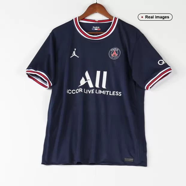 Paris Saint-Germain Sports Gold Numbers on Jersey to Honor Messi's 7th  Ballon D'Or – SportsLogos.Net News